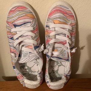 Roxy Bayshore multicolored slip-on sneakers